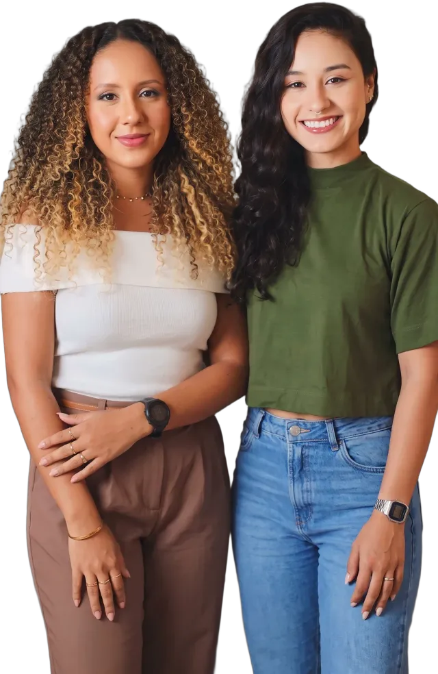 Ellen Vilas Boas e Luana Morsan, sócias do Studio Le